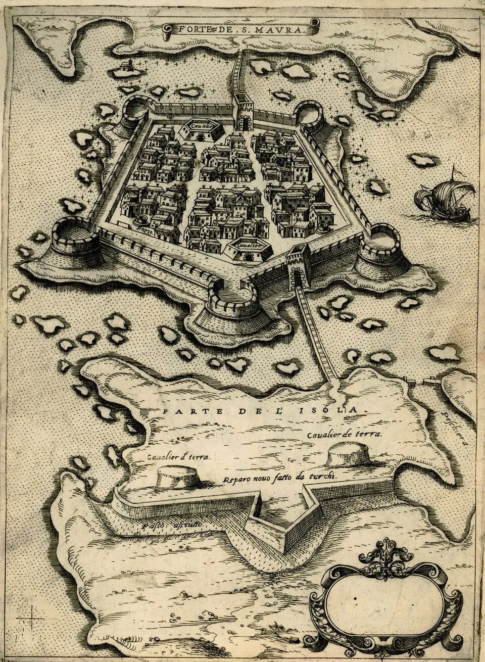 Image: Giovanni Francesco Camocio · Public domain Château de Sainte-Maure
