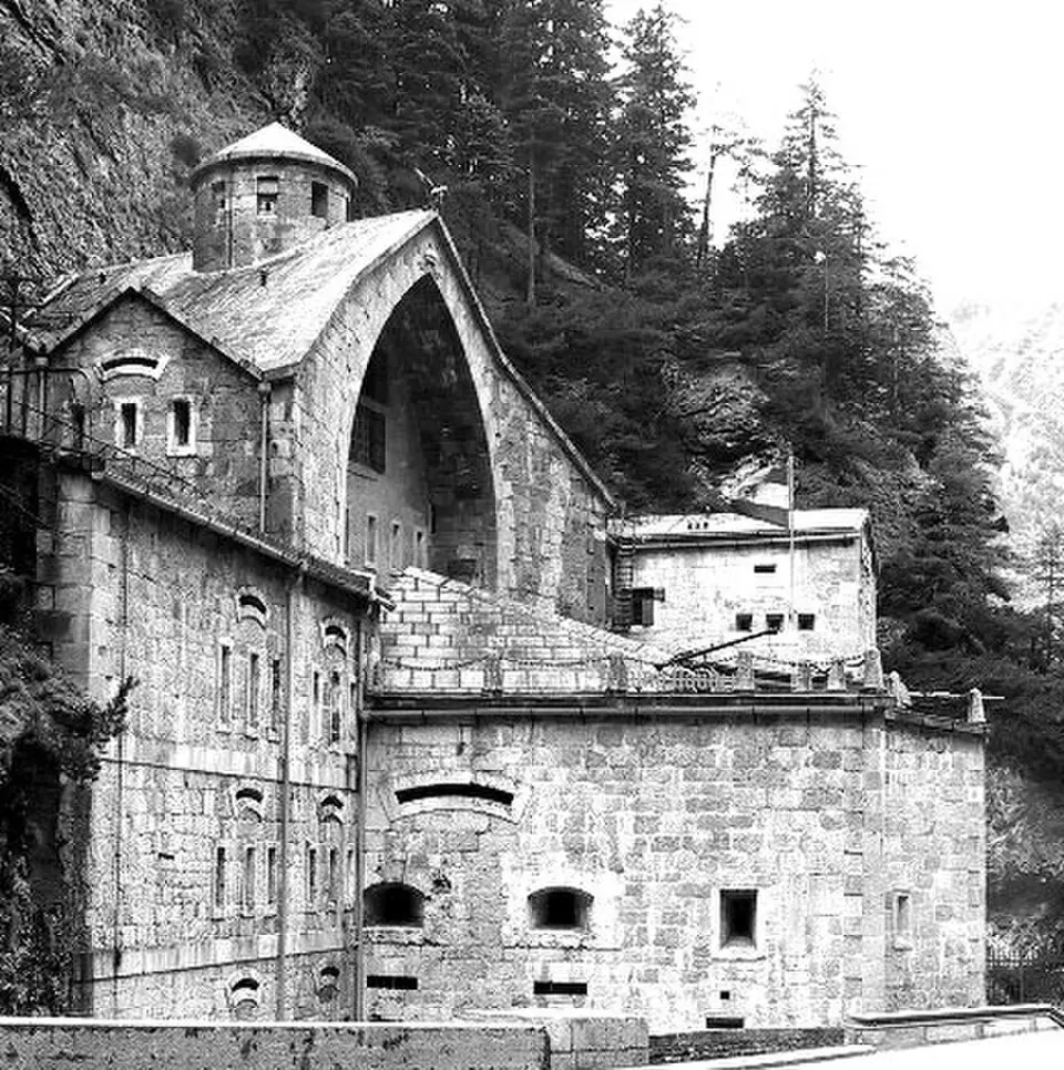 Straßensperre Nauders