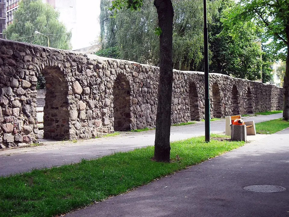 Defensive walls in Nowogard