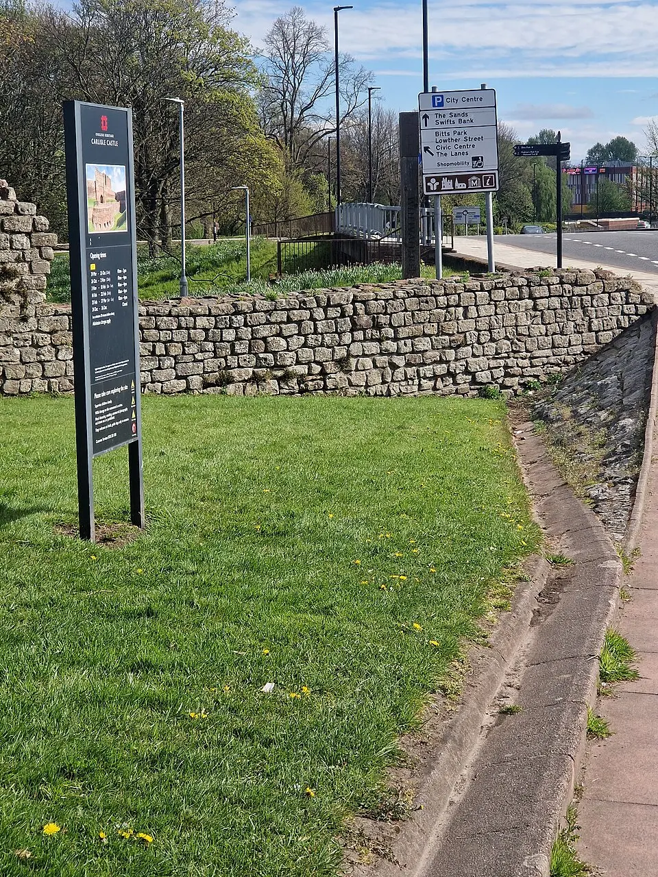 Fragment of North City Walls adjoining south east angle
