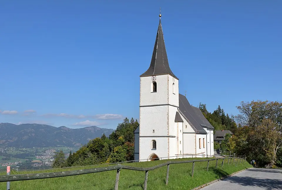 Bild: C.Stadler/Bwag · CC BY-SA 4.0 Wallfahrtskirche Maria Rehkogel