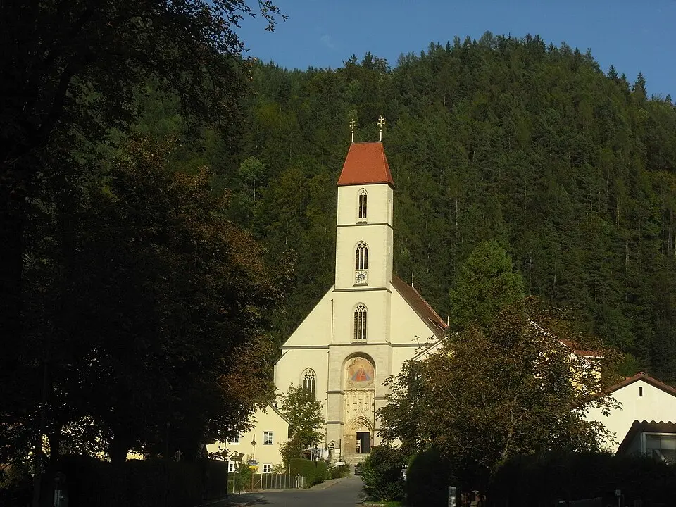 Kath. Filial- und Wallfahrtskirche hl. Maria/Klein-Mariazell/Frauenkirche und ehem. Friedhof