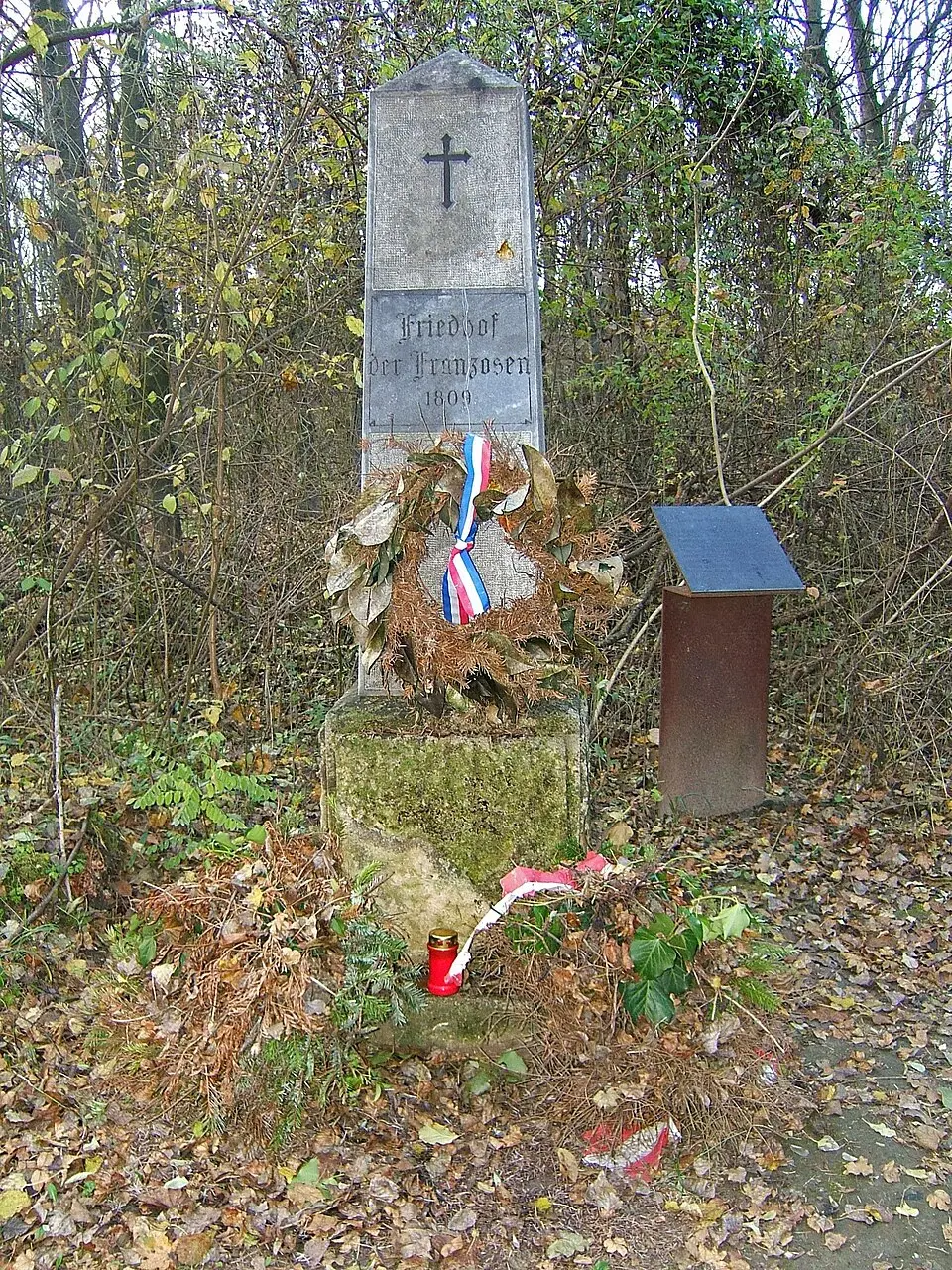 Gedenkstein Franzosenfriedhof 1809