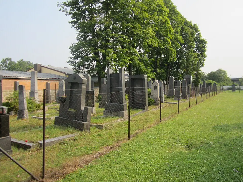 Slika: Kwerdenker · CC BY-SA 3.0 Friedhof israelitisch