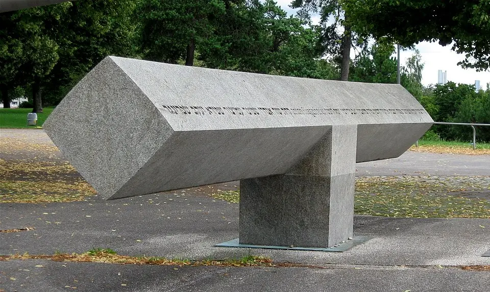 Denkmal für die Opfer des Olympiaattentats 1972