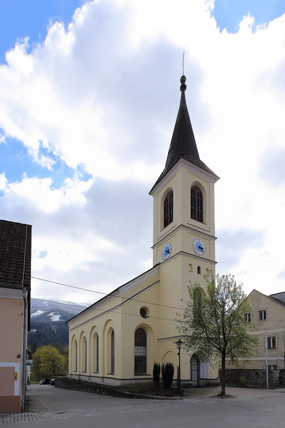 Bild: C.Stadler/Bwag · CC BY-SA 4.0 Evang Pfarrkirche Gaishorn