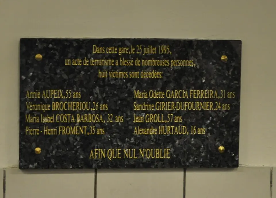attentats de 1995 en France