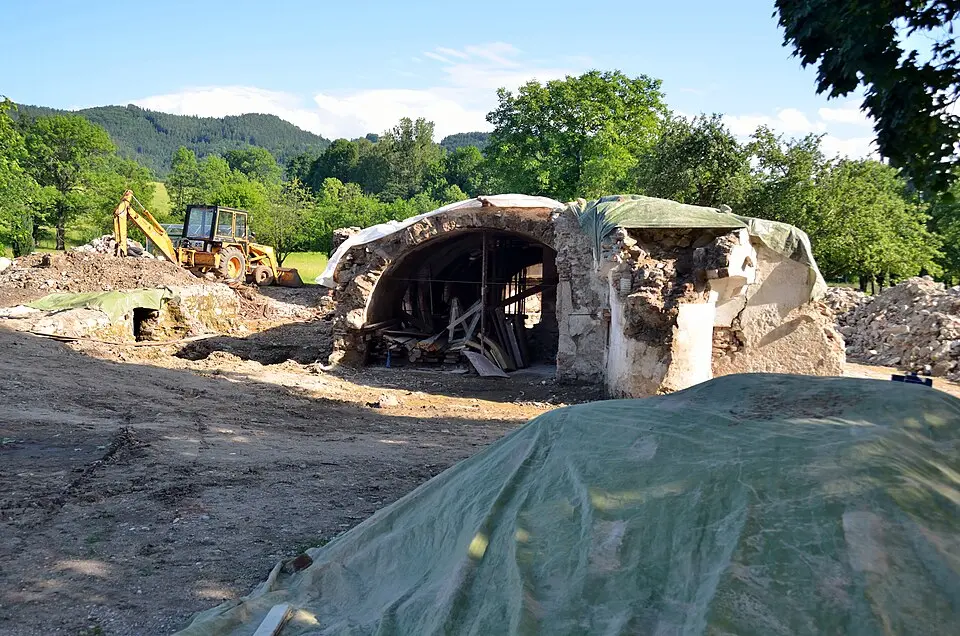 Gartlmühle, ehem. Walzmühle – Baudetails