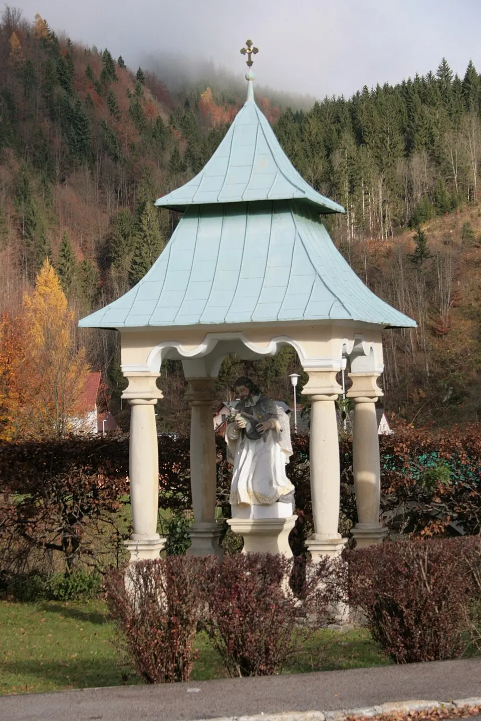Image: HermannSchachner · CC0 Figurenbildstock hl. Johannes Nepomuk