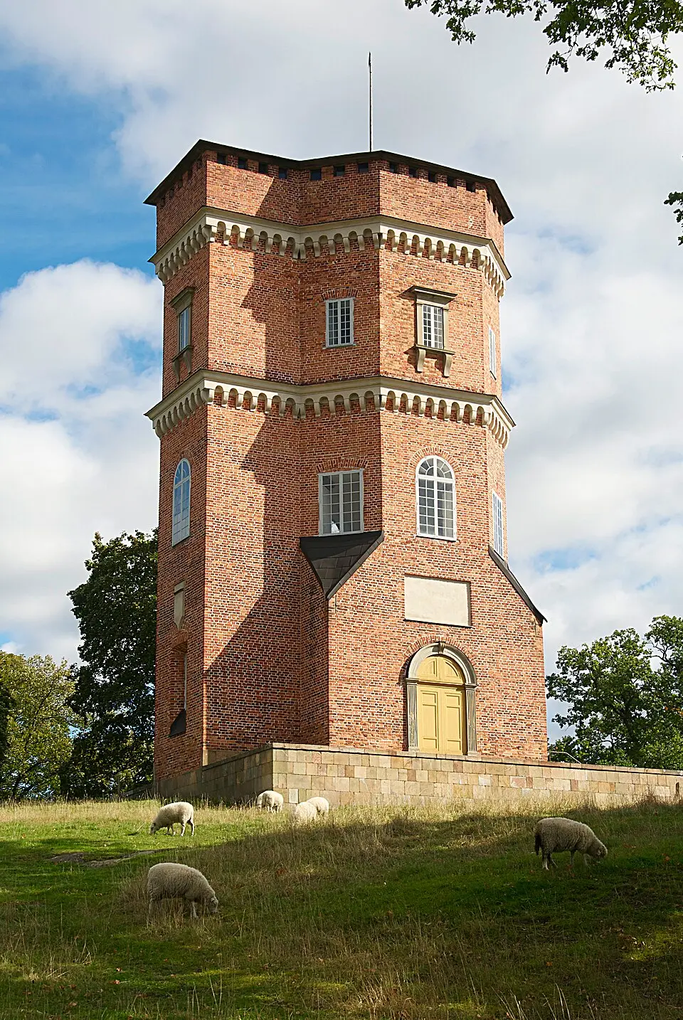 Götiska tornet av Drottningholms slott
