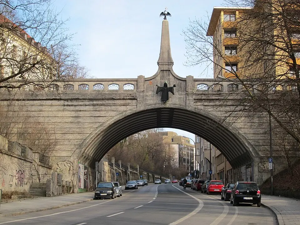 Image: AHert · CC BY-SA 3.0 Gebsattelbrücke