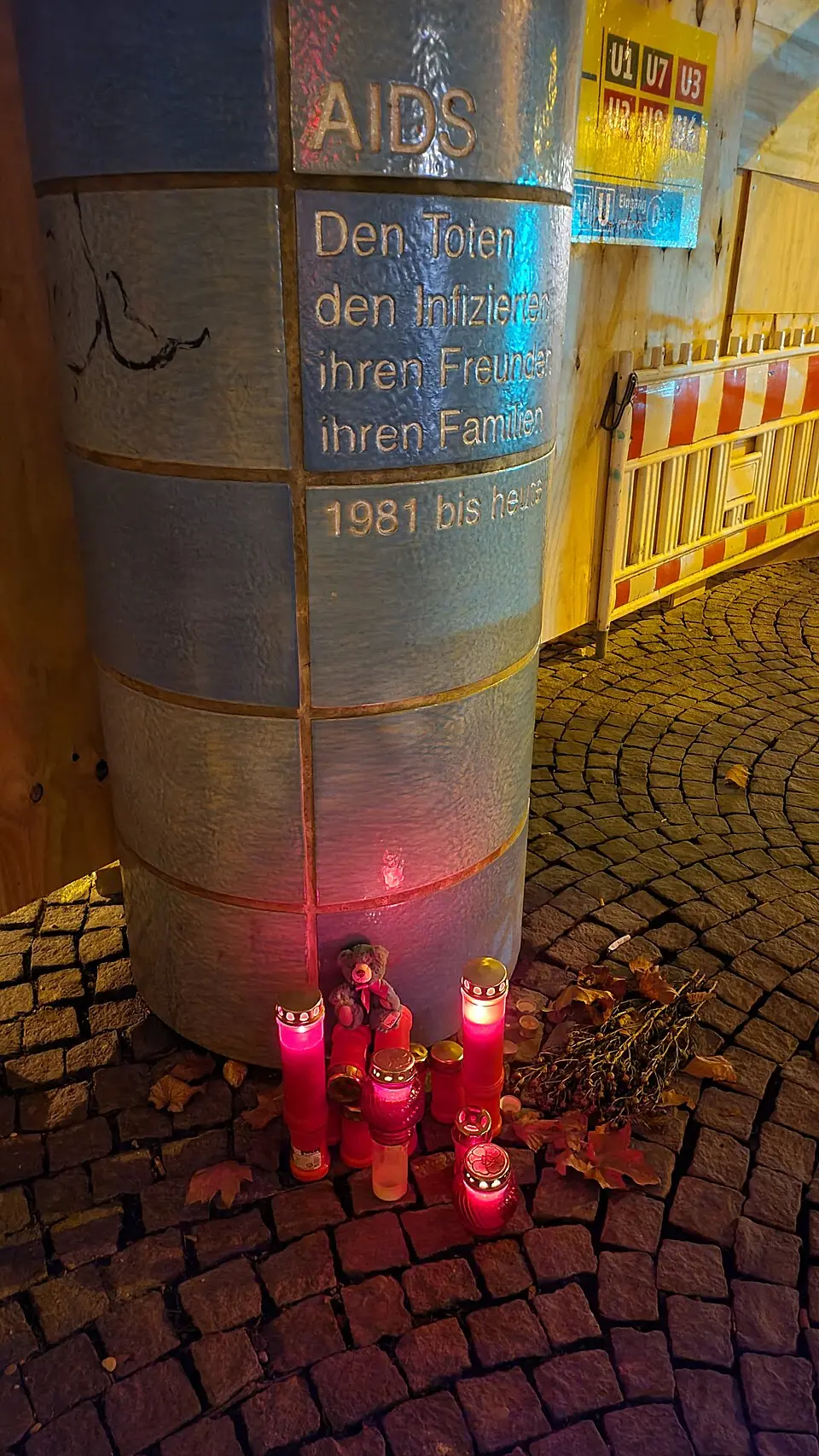 AIDS Memorial in Munich