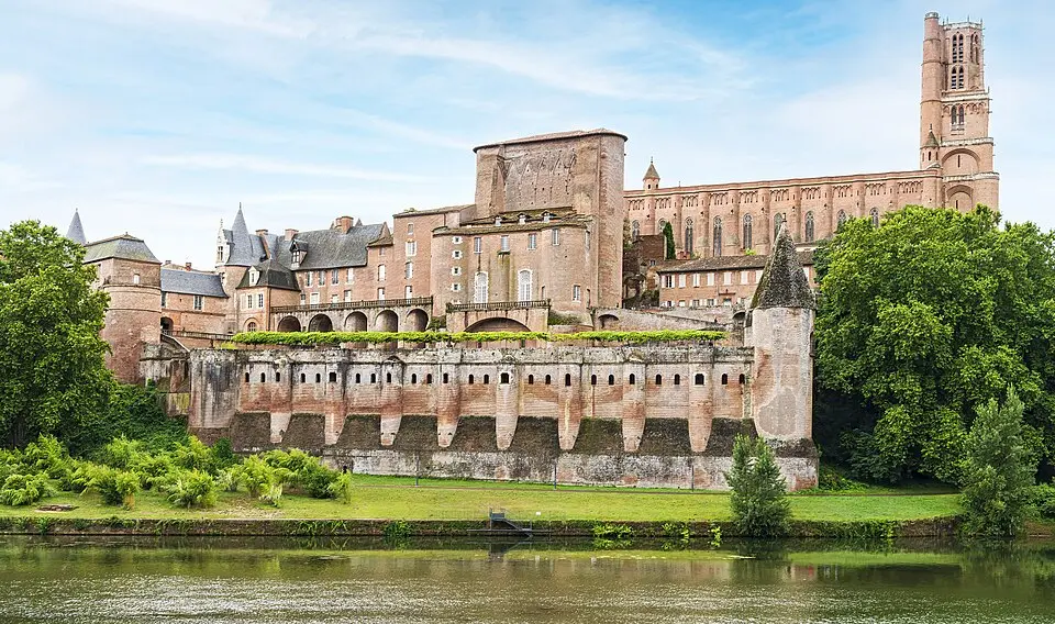 Bischofsviertel der Stadt Albi