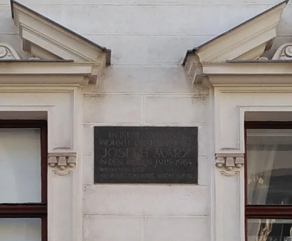 Gedenktafel für Joseph Marx (Wien, Traungasse 6)
