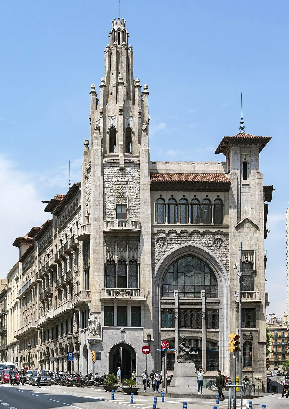 Edificio de la Caja de Pensiones de Barcelona