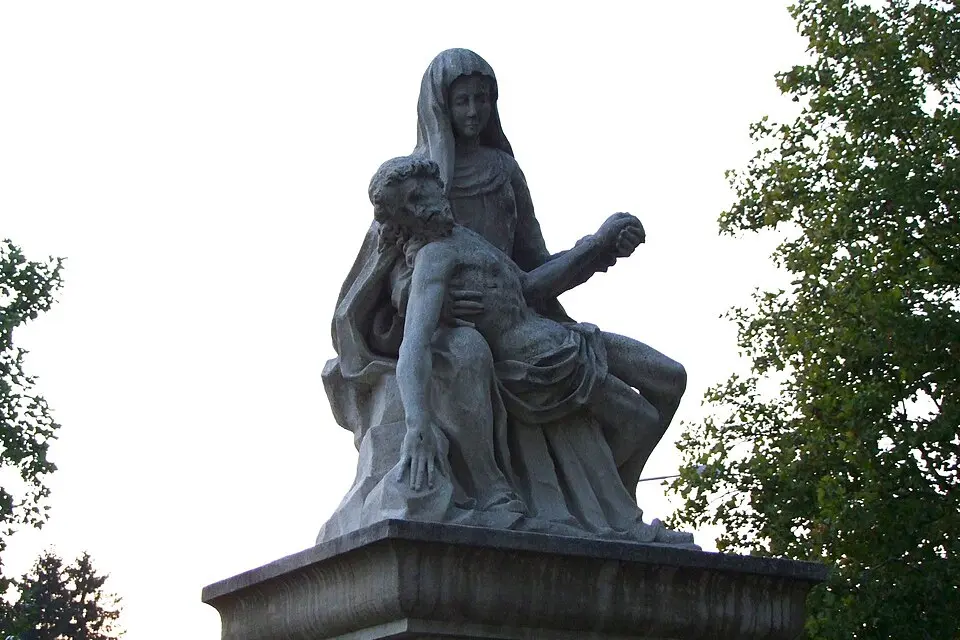Figurenbildstock Pietà