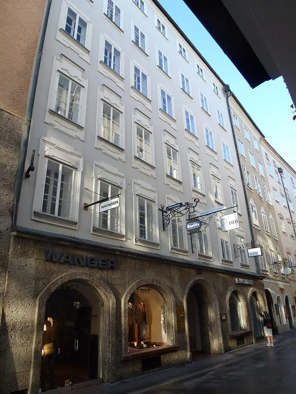 Kaltenbrunnerhaus, Getreidegasse 21, Salzburg