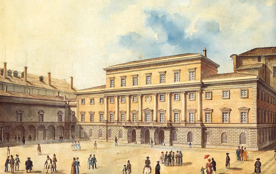 Obrázok: Giacomo Giacopelli · Public domain Palazzo Ducale (Parma)