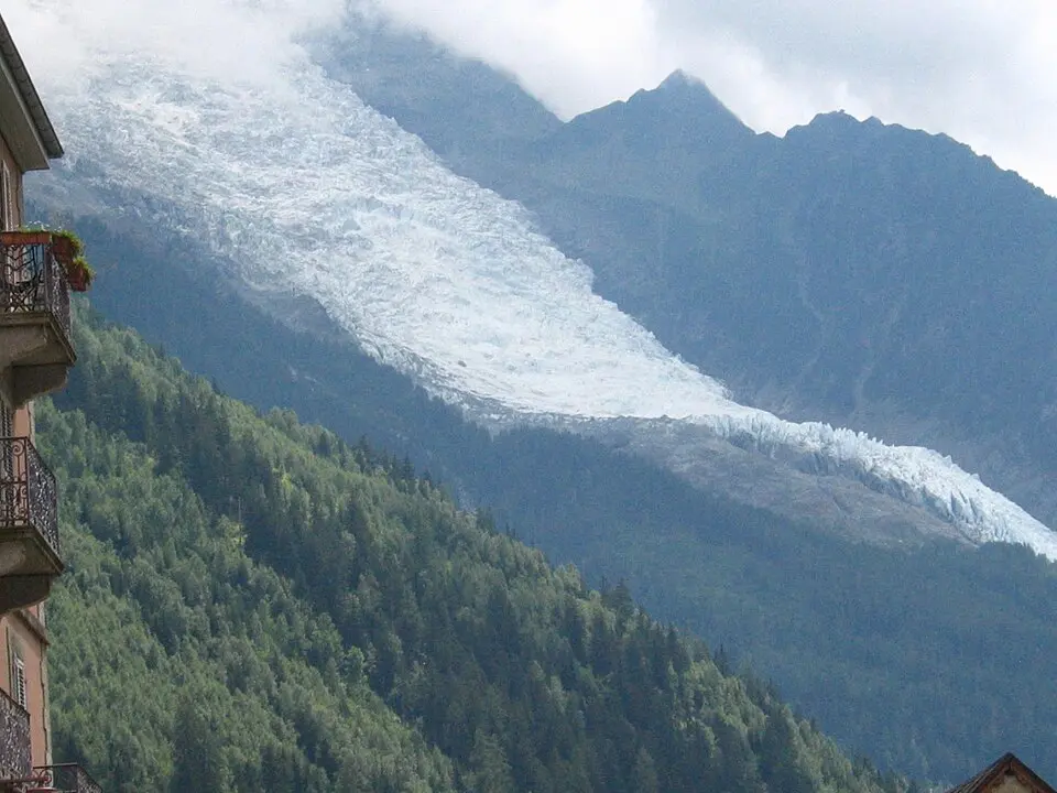 glacier des Bossons