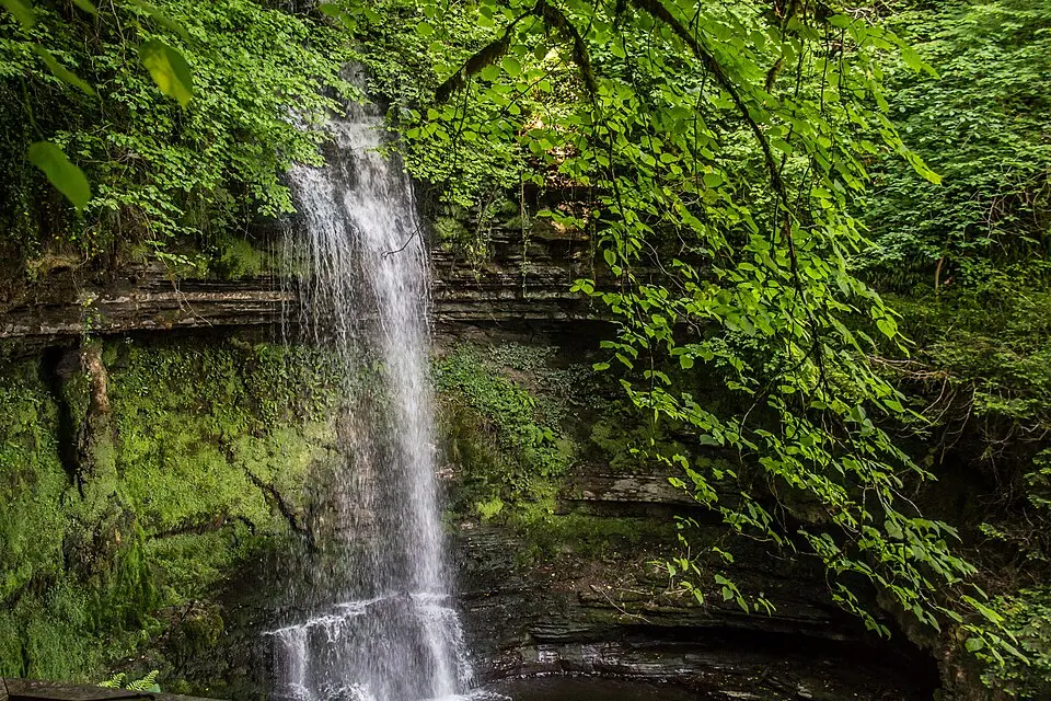 Glencar waterfall