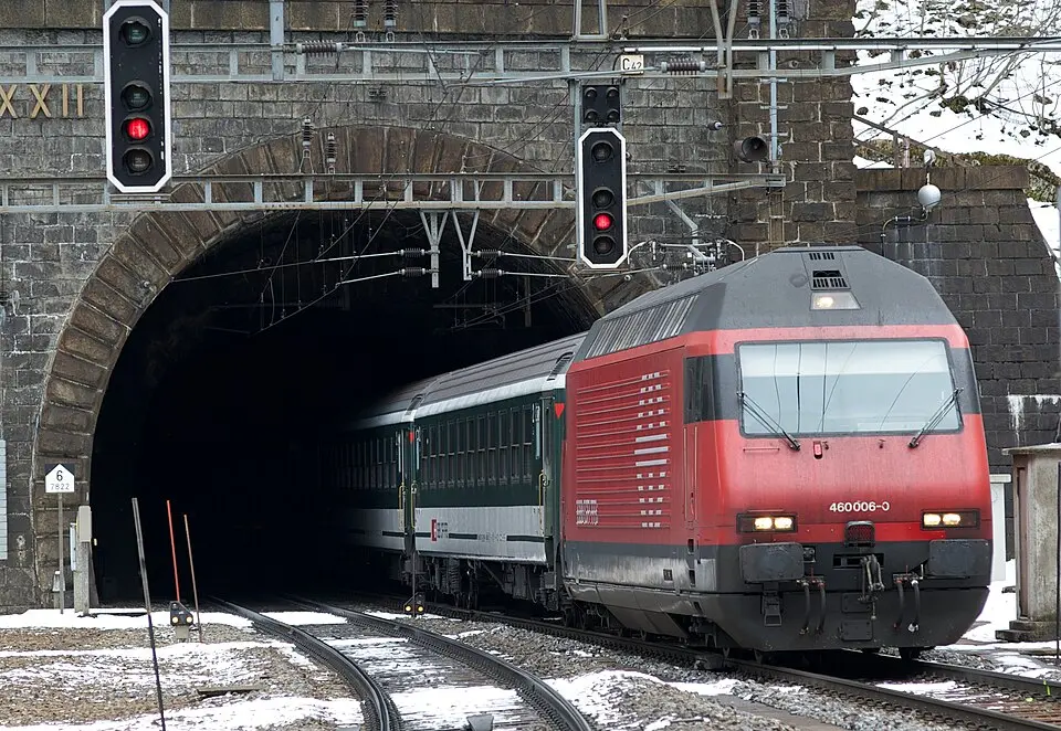 tunnel ferroviaire du Saint-Gothard