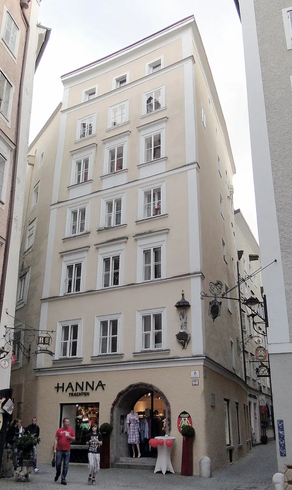 Bürgerhaus, Hofgeigenmacher- bzw. Fragnerhaus und Melblerhaus