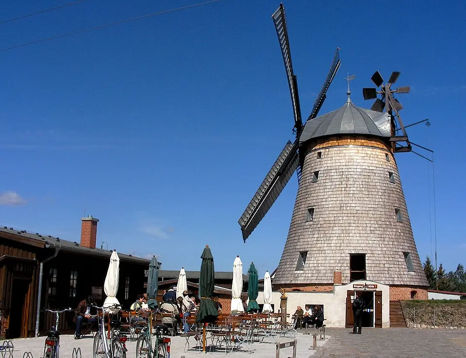 Holländerwindmühle Straupitz