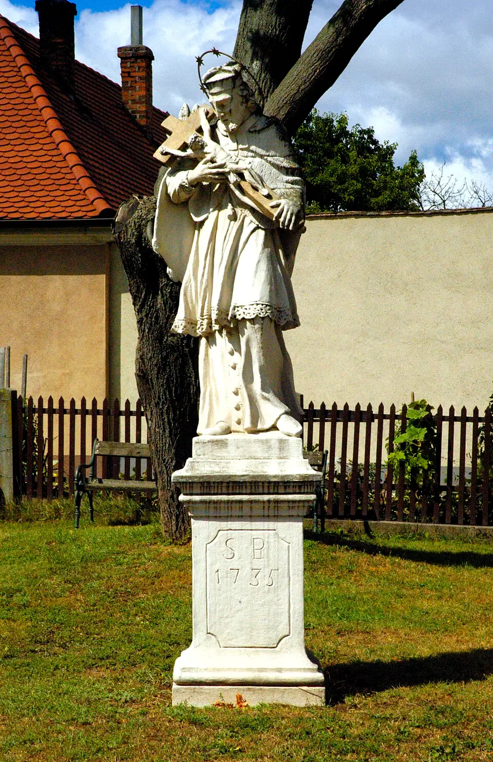 Figurenbildstock hl. Johannes Nepomuk