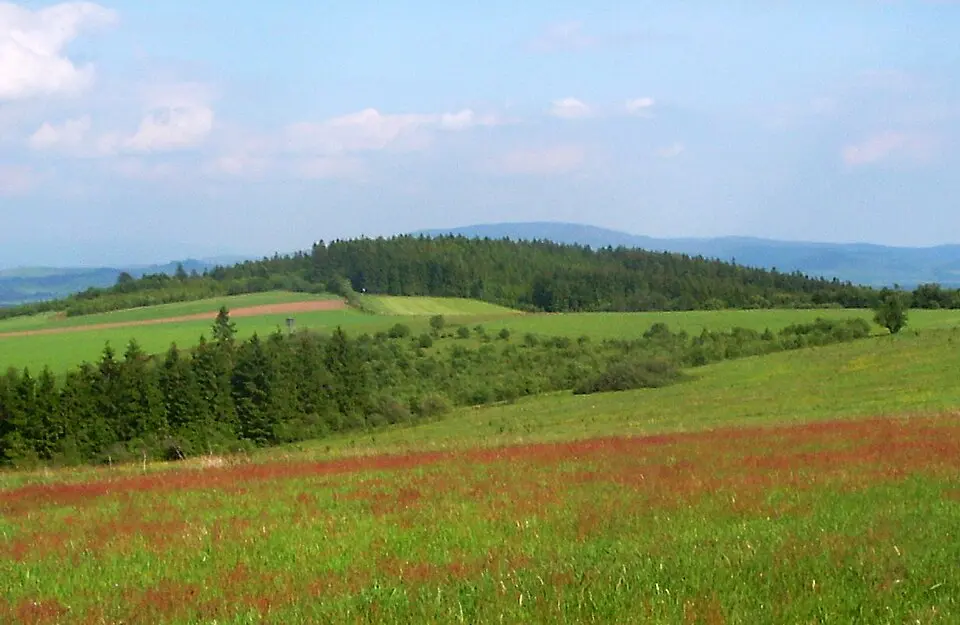 Slika: Timaska · Public domain Zadní hraniční vrch