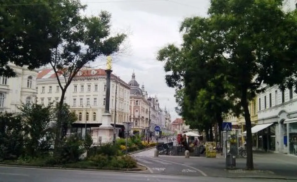 Verlauf der frühneuzeitlichen Stadtbefestigung mit Bastionen und Kurtinen