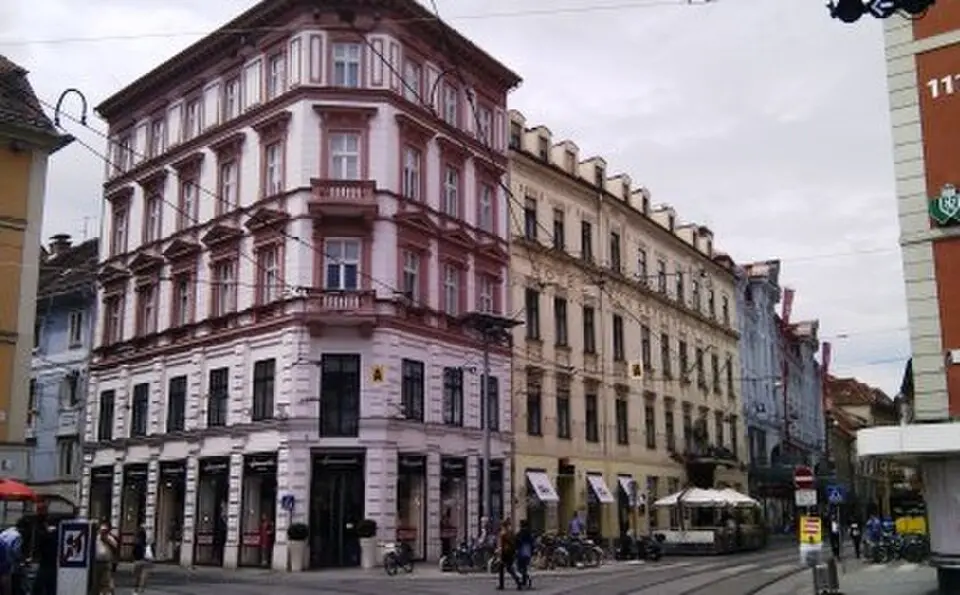 Verlauf der ehem. mittelalterlichen Stadtbefestigung (Mauern und Tore)