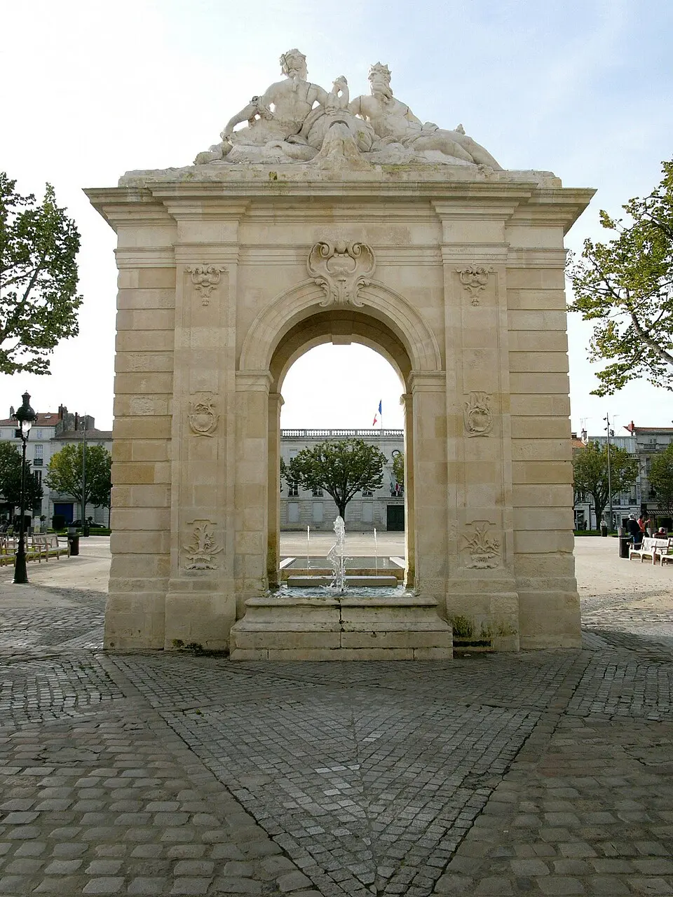 fontaine de la place Colbert