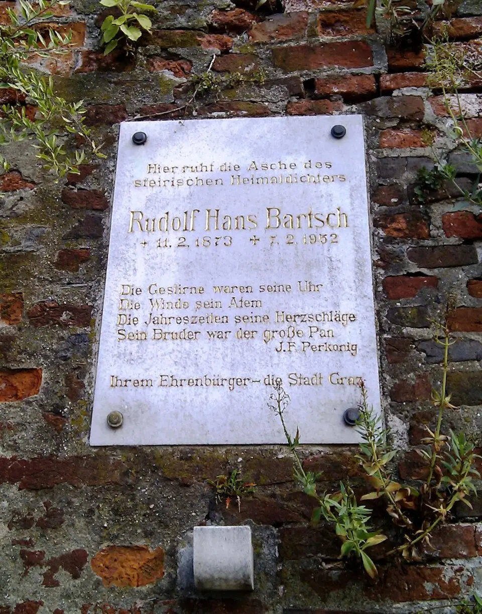 Slika: Andi oisn · CC BY 3.0 Gedenktafel Rudolf Hans Bartsch