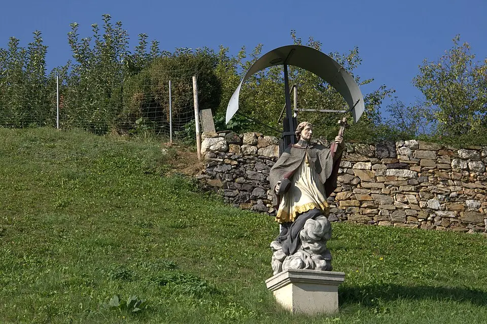 Figurenbildstock hl. Johannes Nepomuk