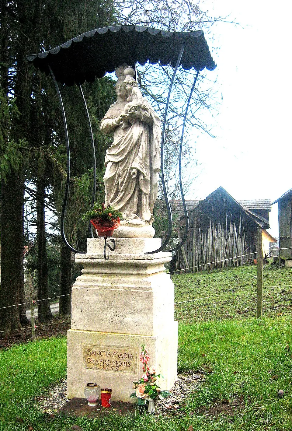 Figurenbildstock sog. Wassermadonna