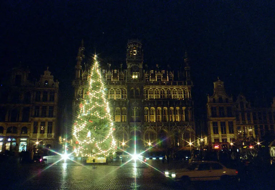 Sapin de Noël de la Grand-Place de Bruxelles