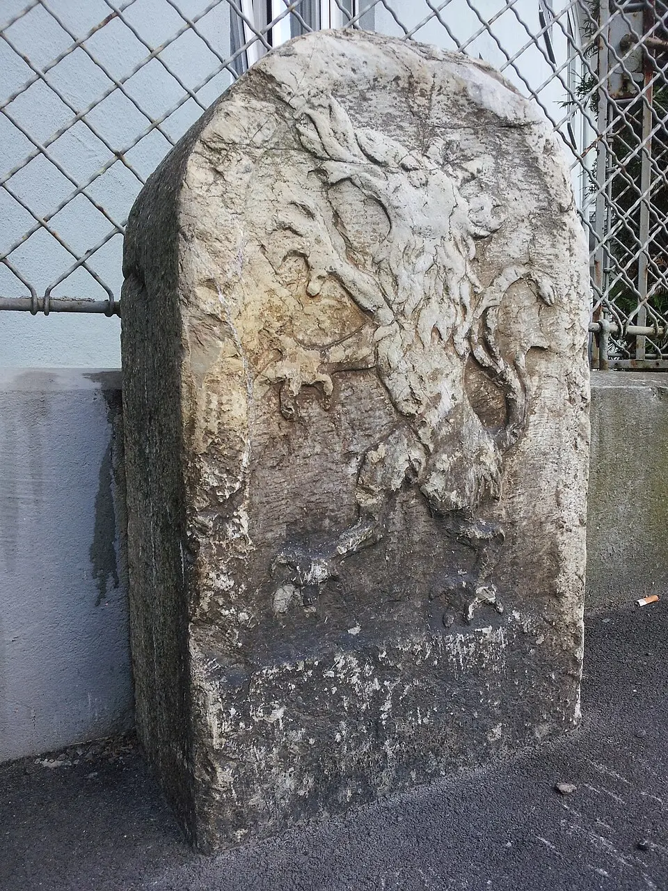 borne frontière