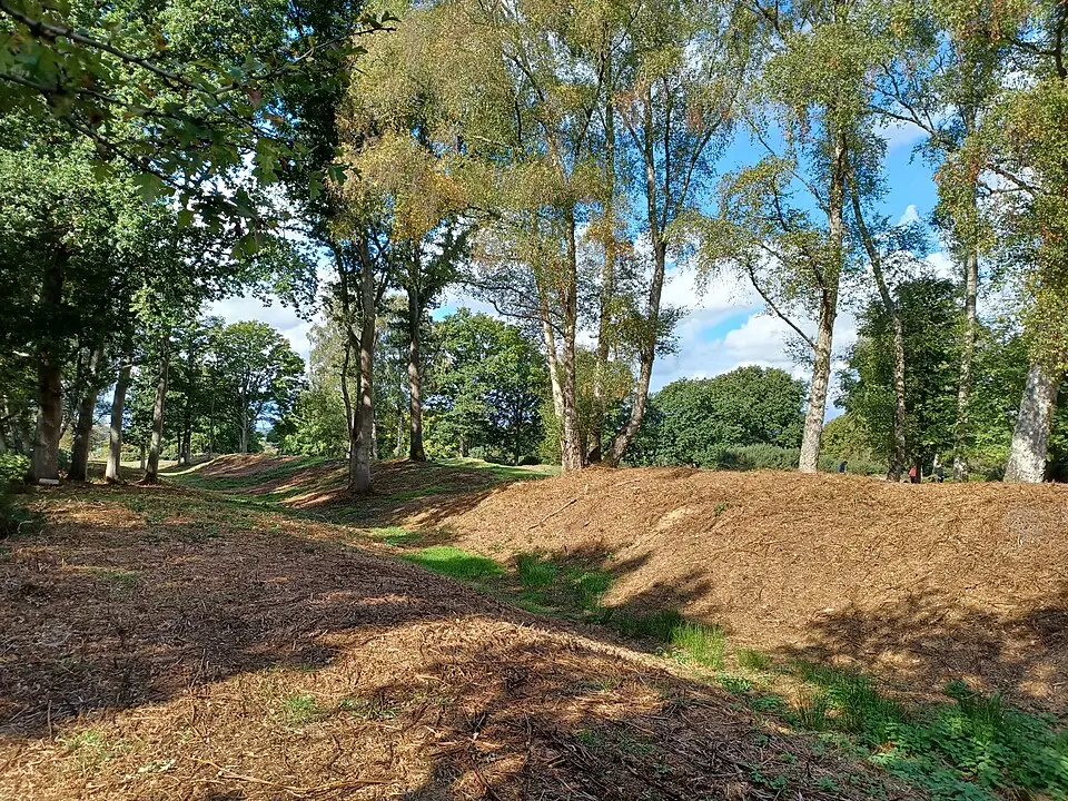 Sections of Grims Ditch