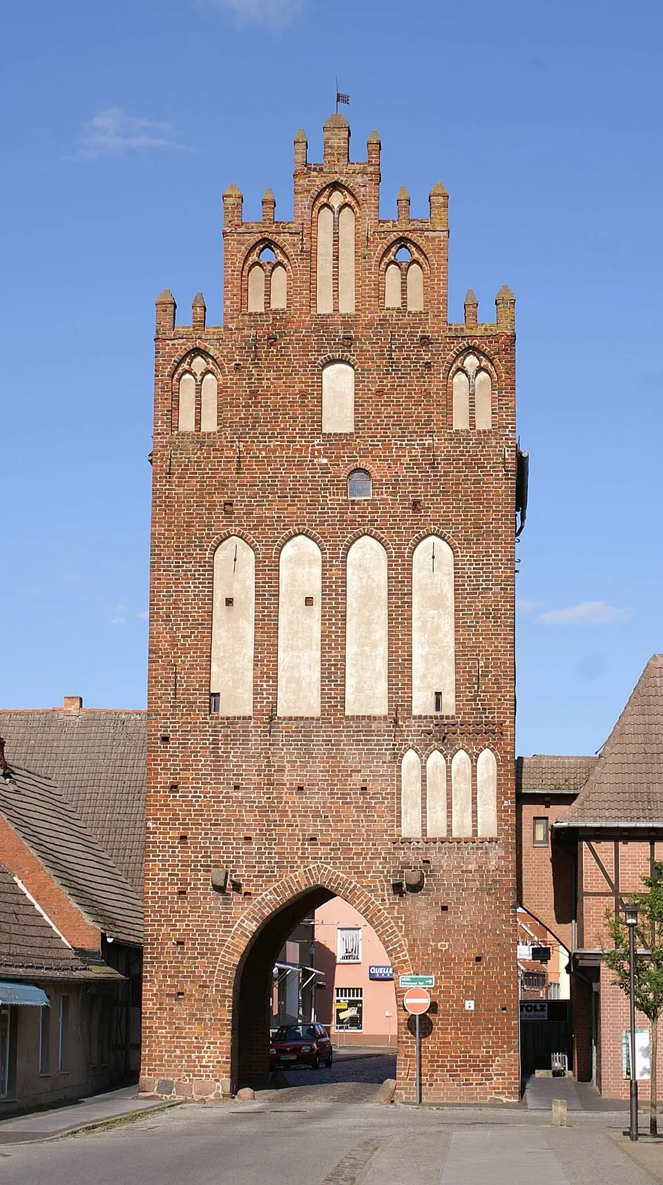 Slika: Erell · CC BY-SA 3.0 Mühlentor (Grimmen)