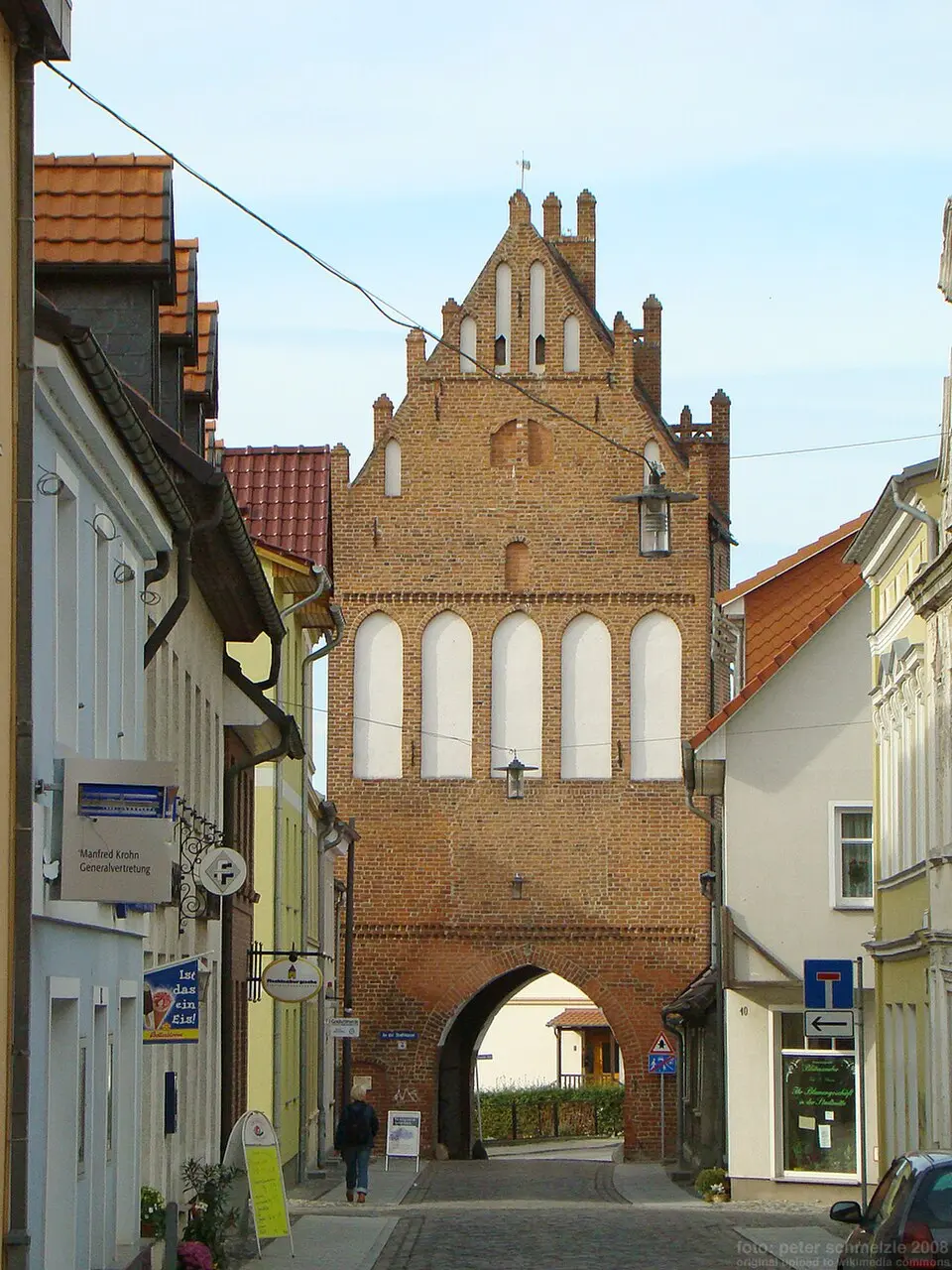 Slika: Peter Schmelzle · CC BY-SA 3.0 Stralsunder Tor
