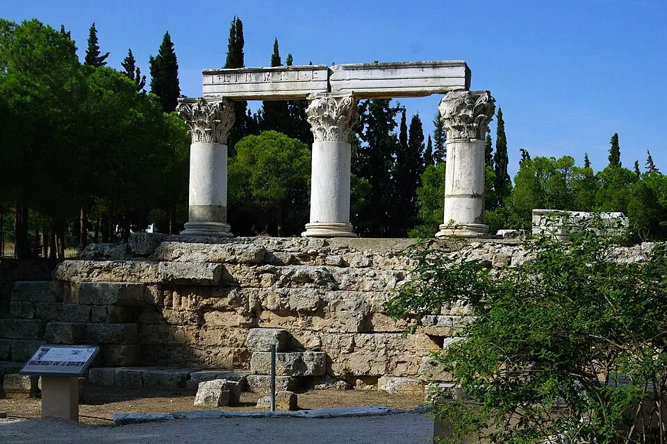 Temple E at Corinth