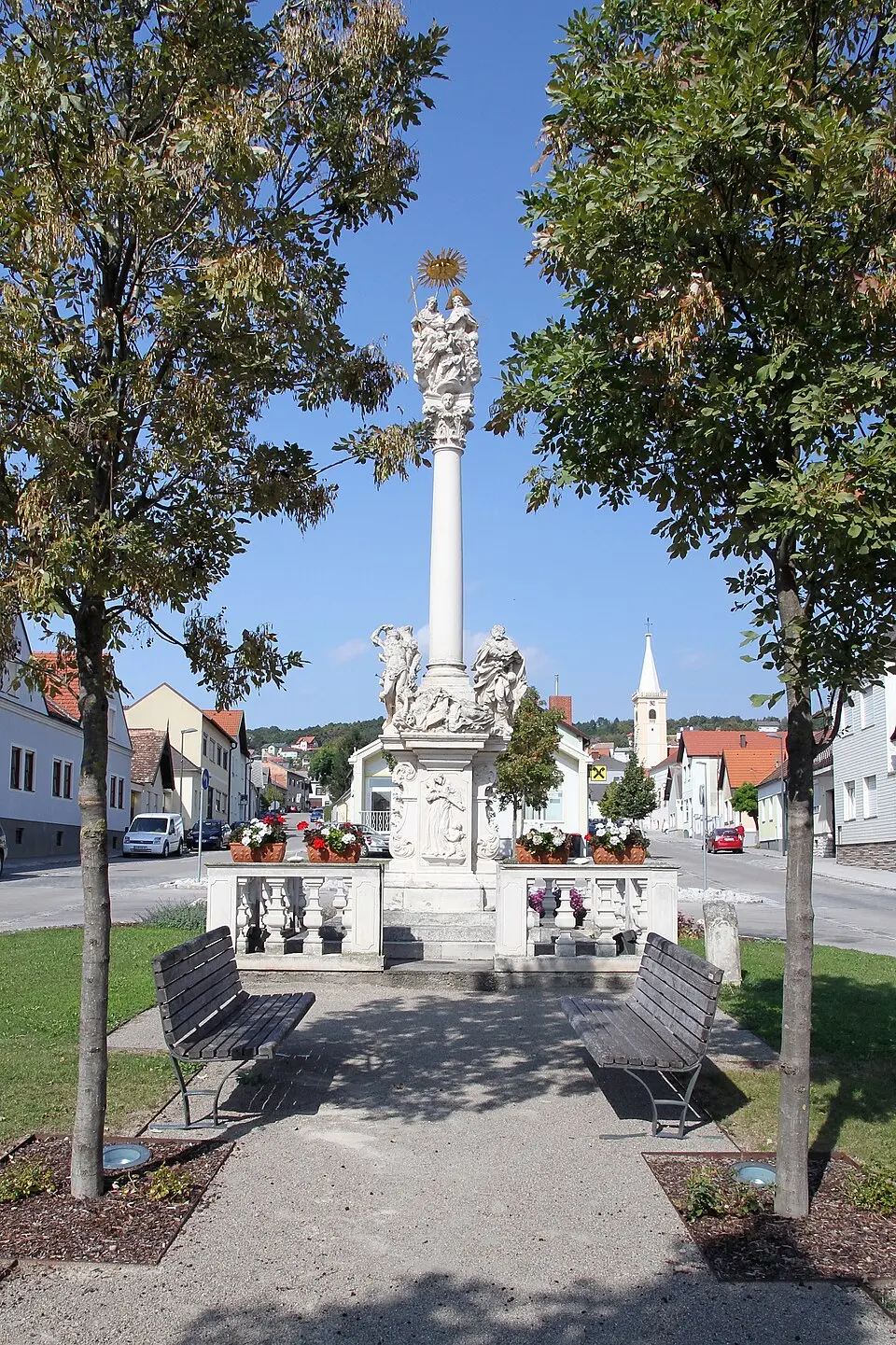 Image: C.Stadler/Bwag · CC BY-SA 3.0 Pestsäule Großhöflein