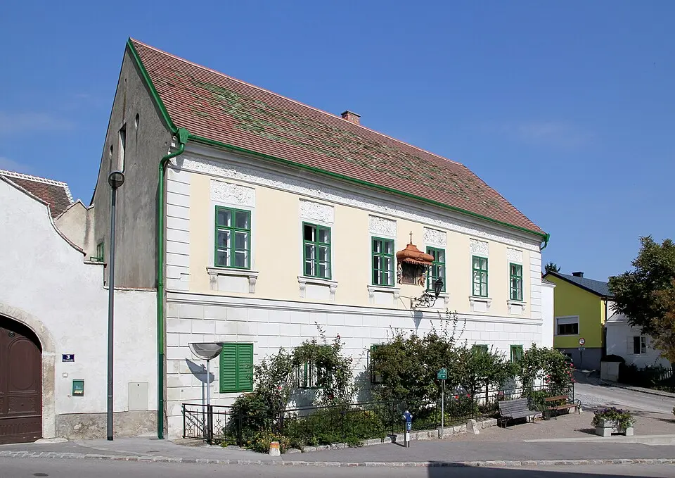 Pleiningerhaus bzw. Radegundiszeche mit Radegundiskapelle