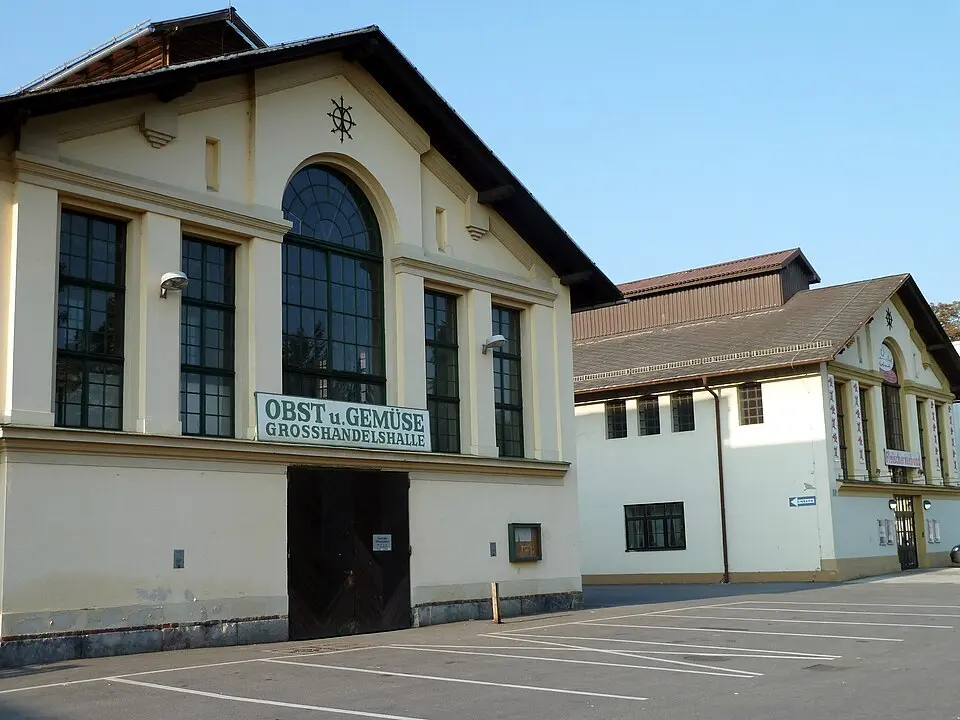 Schlachthofhallen, Großmarkt