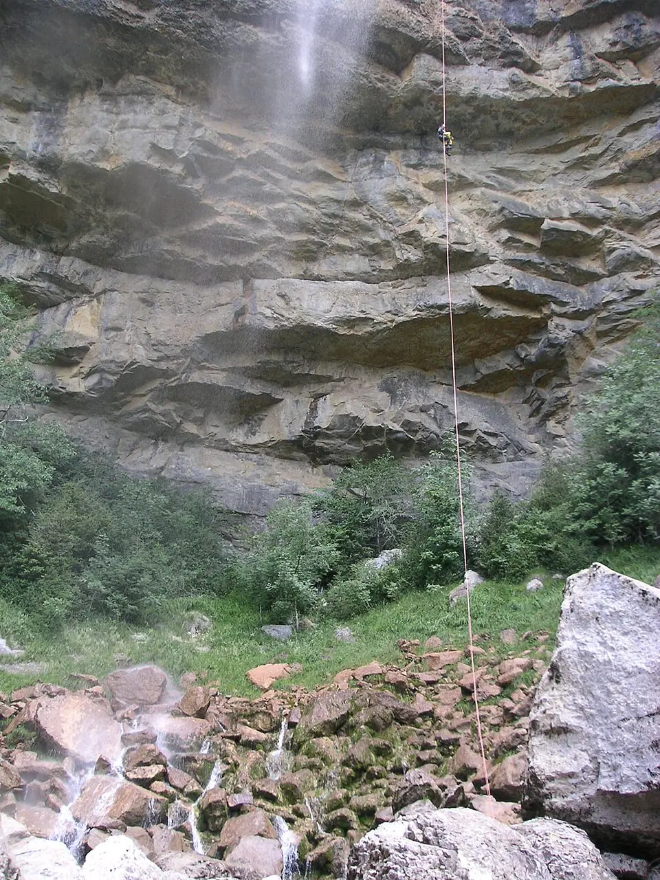 cascade de la queue de cheval