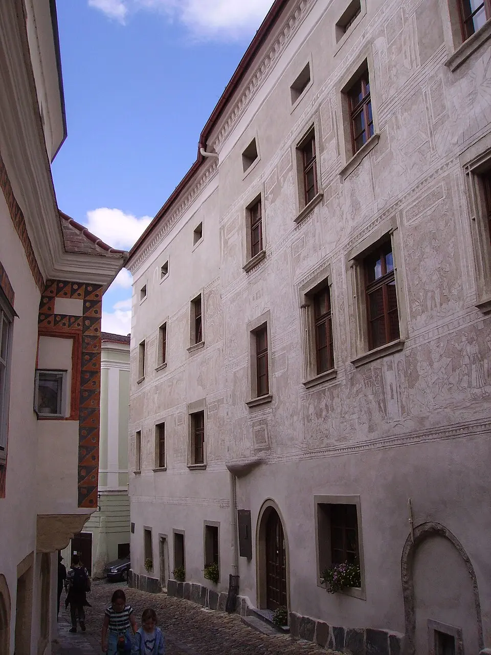 Bürgerhaus, Großes Sgraffitohaus, ehem. Paulhaus