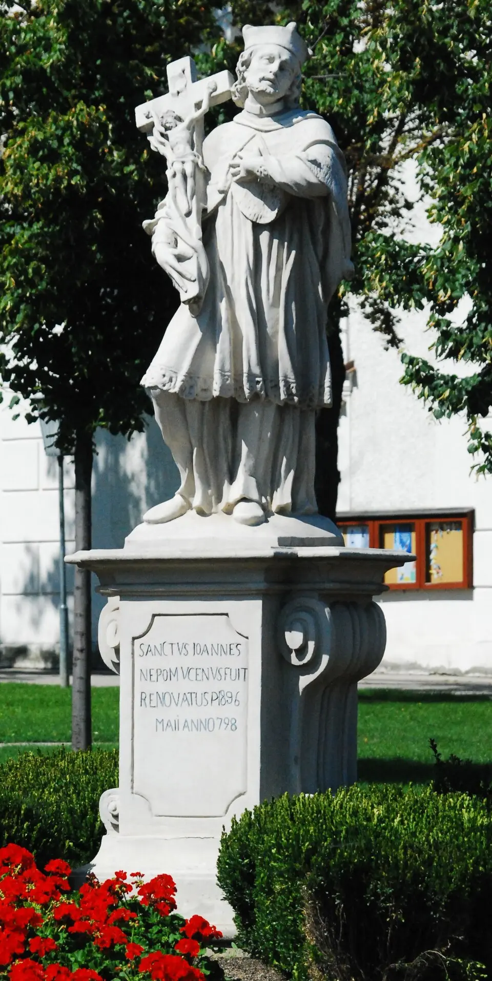 Obrázok: GuentherZ · CC BY 3.0 Figur hl. Johannes Nepomuk