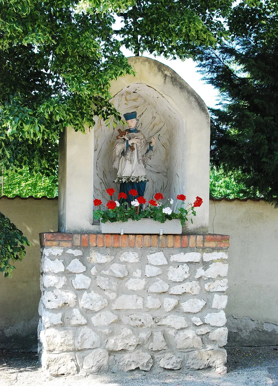 Figurenbildstock heiliger Johannes Nepomuk