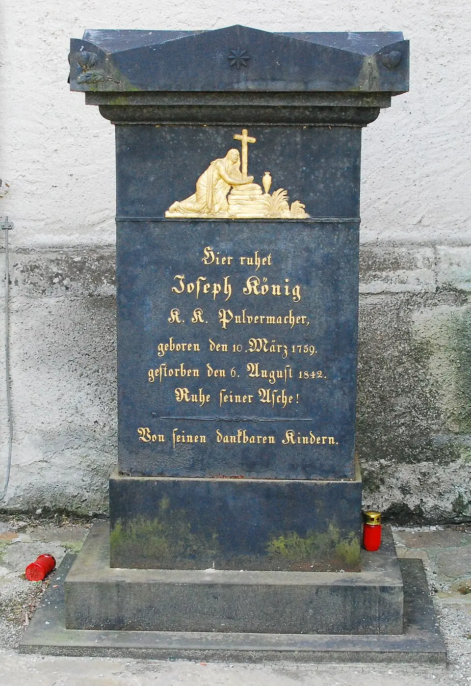 Grabdenkmal Joseph König