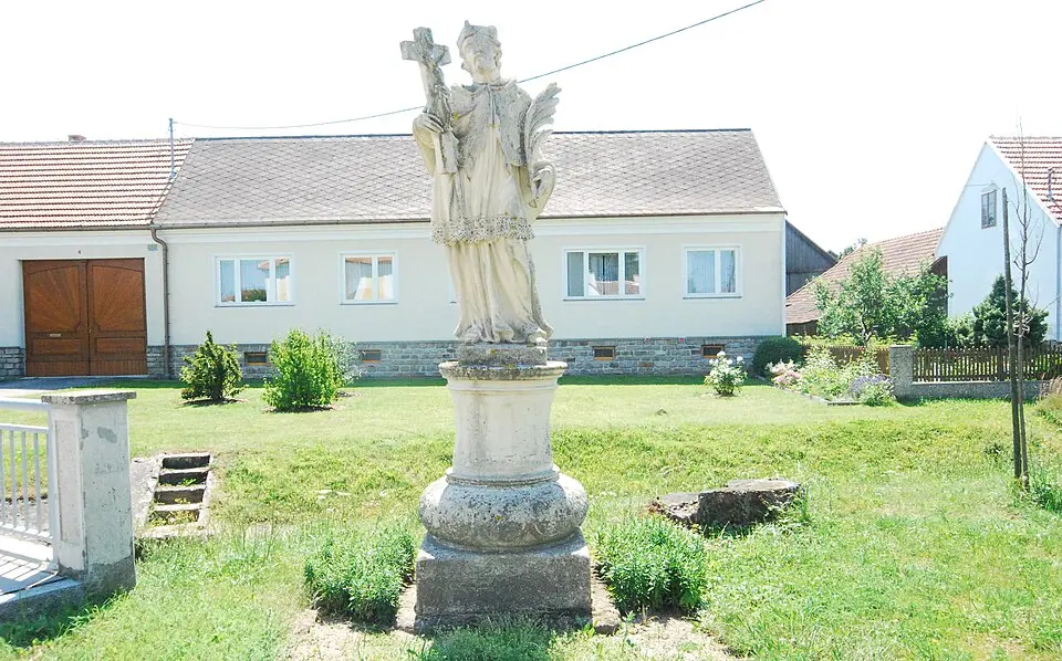 Figurenbildstock hl. Johannes Nepomuk